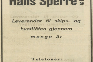 Bilde av Hans Sperre A/S